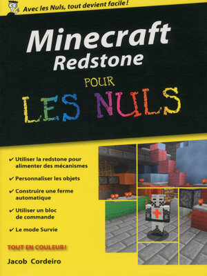 cover image of Minecraft Redstone poche pour les Nuls